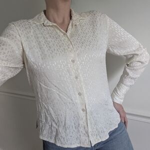 Vintage Liz Claiborne Floral Blouse